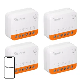 SONOFF MINIR4 (Extreme) Switch, 4-Pack